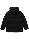 Men's Goose Down Hooded Jumper Black SW21IGOU05BK - SOLEW - BALAAN 3