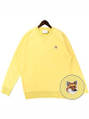 Fox Head Patch Classic Sweatshirt Soft Yellow - MAISON KITSUNE - BALAAN 2