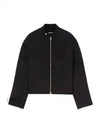 Black zip up jacket 270831 - JIL SANDER - BALAAN 1