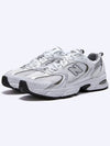 530 Low Top Sneakers Silver White - NEW BALANCE - BALAAN 2