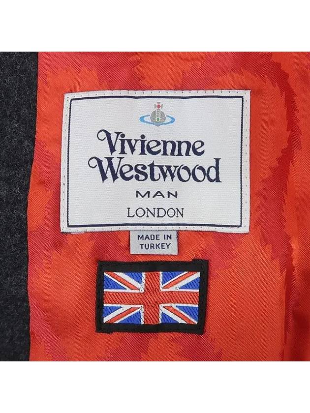 Smith Market Charcoal Coat Men s Clothing - VIVIENNE WESTWOOD - BALAAN 4