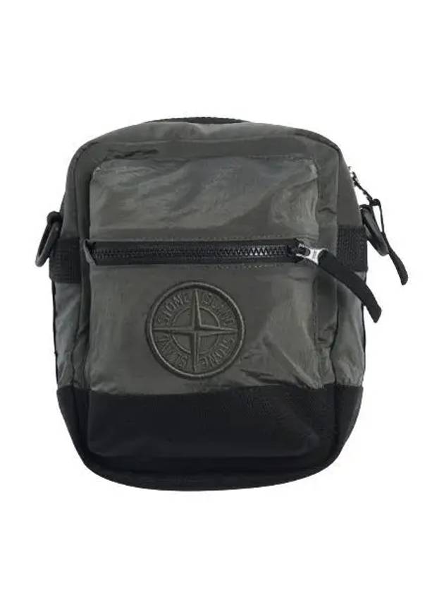 Logo Patch Cross Bag Green - STONE ISLAND - BALAAN 2