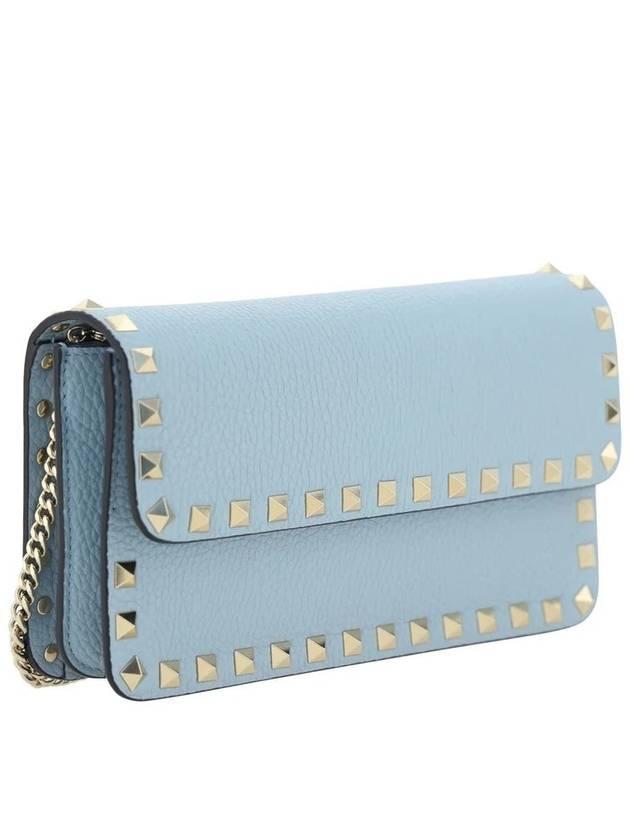 VALENTINO ROCKSTUD WALLET W/STRAP - VALENTINO - BALAAN 3