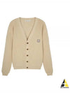 Bold Fox Head Cardigan Ivory - MAISON KITSUNE - BALAAN 2