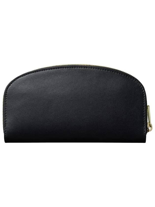 Demi Rune Gold Logo Zipper Long Wallet Black - A.P.C. - BALAAN 5