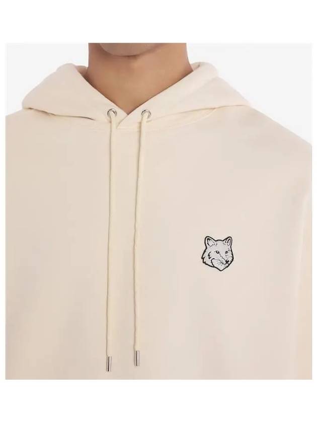 Bold Fox Head Patch Oversize Hoodie Beige - MAISON KITSUNE - BALAAN 4