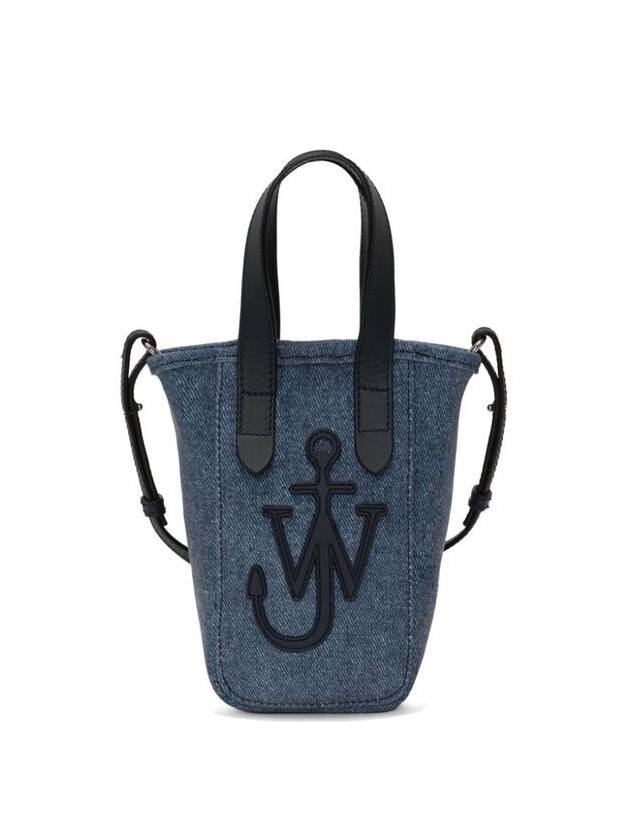 Anchor Patch Mini Belt Tote Bag Blue - JW ANDERSON - BALAAN 6