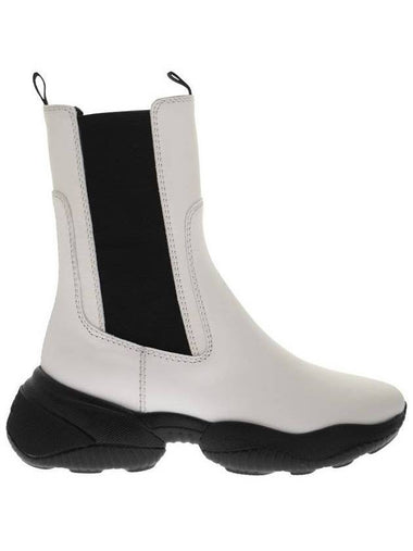 interaction chelsea boots white black - HOGAN - BALAAN 1