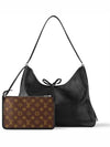 Carry All Dark MM Shoulder Bag Black - LOUIS VUITTON - BALAAN 7