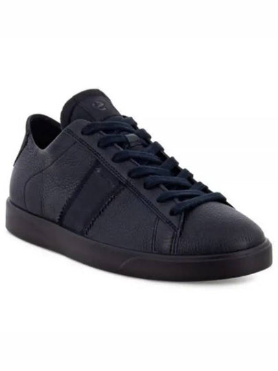 Street Lite Gore-Tex Leather Low Top Sneakers Black - ECCO - BALAAN 2