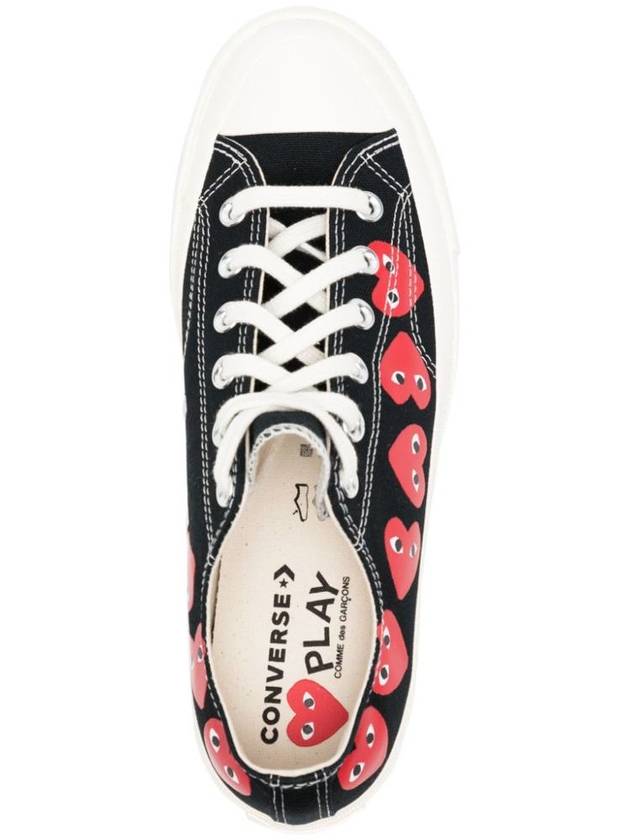 Heart Logo Chuck Taylor All Star Low Top Sneakers Black - COMME DES GARCONS PLAY - BALAAN 5