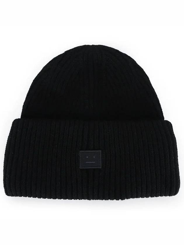 Small Face Logo Beanie Black - ACNE STUDIOS - BALAAN 3