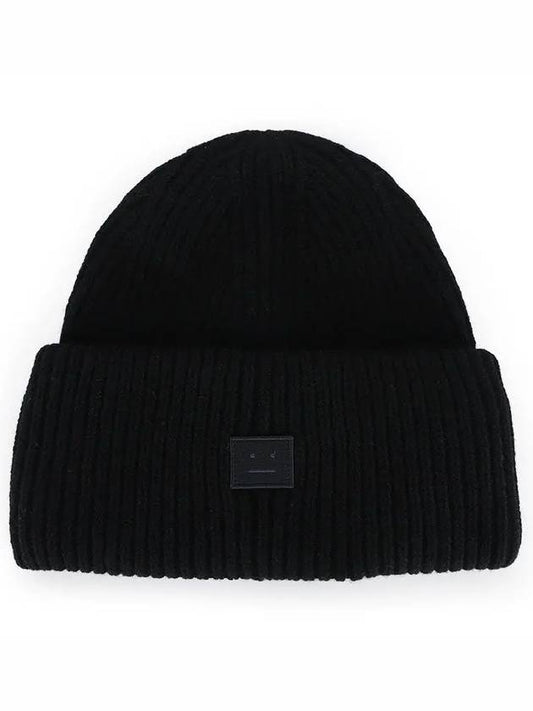 Small Face Logo Beanie Black - ACNE STUDIOS - BALAAN 2