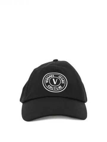 Logo detail cotton ball cap 270472 - VERSACE - BALAAN 1