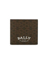 Men's Brasai Half Wallet Brown - BALLY - BALAAN 1