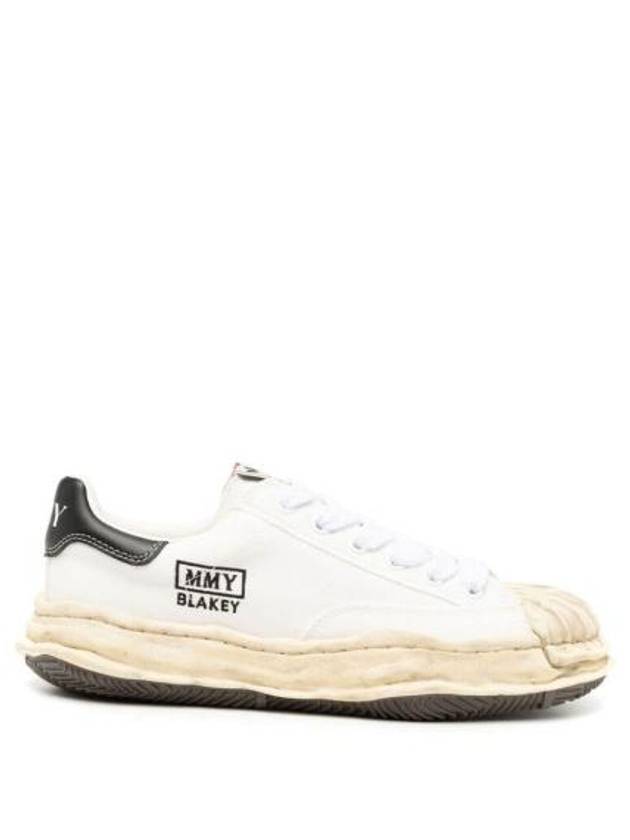 Blakey VL OG Sole Canvas Low Top Sneakers White - MAISON MIHARA YASUHIRO - BALAAN 2