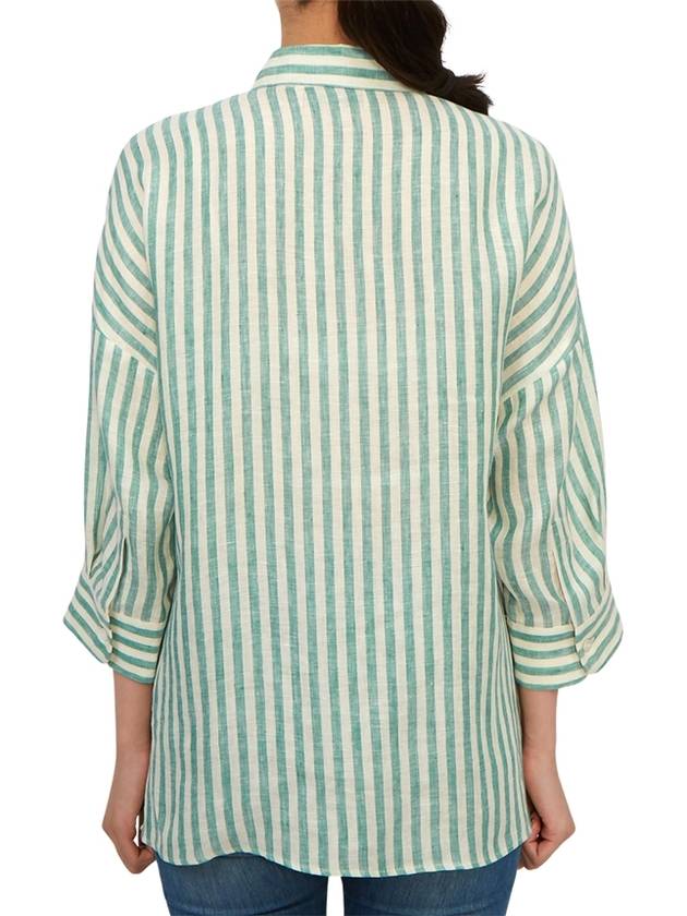 15111112650 ARDUINO 005 Women s Linen Shirt - MAX MARA - BALAAN 5