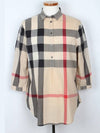 Britline Check Shirt M - BURBERRY - BALAAN 1