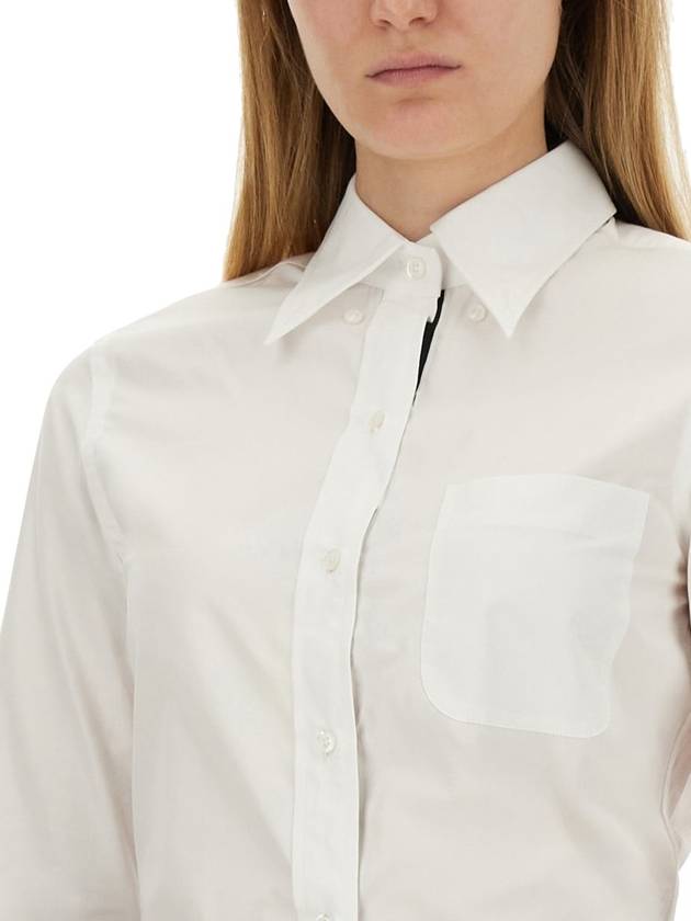 CAMICIA CON LOGO - THOM BROWNE - BALAAN 6