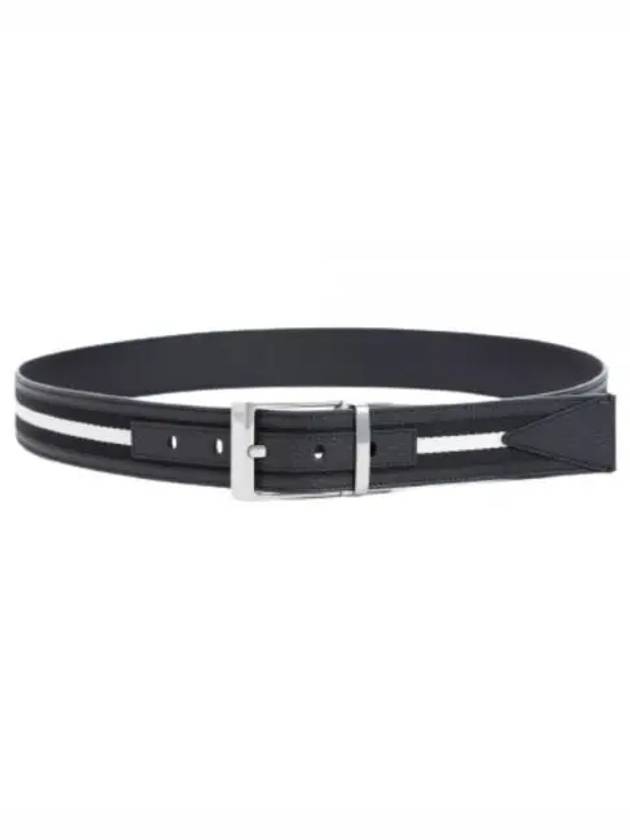 Shiffie Leather Belt Black - BALLY - BALAAN 2