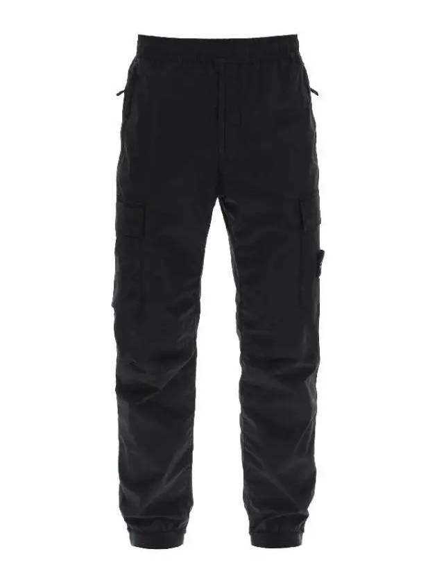 Wappen Patch Cargo Track Pants Black - STONE ISLAND - BALAAN 2