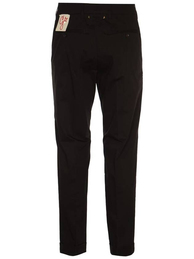 Chino Straight Pants Black - GOLDEN GOOSE - BALAAN 3