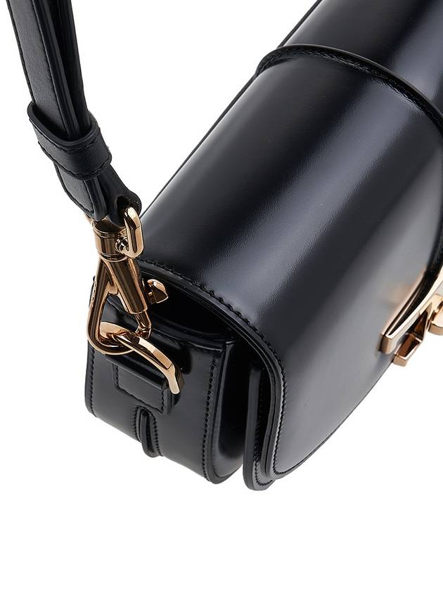 T Timeless Leather Mini Shoulder Bag Black - TOD'S - BALAAN 10