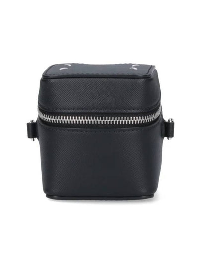 Four-Stitch Geometric Shoulder Bag Black - MAISON MARGIELA - BALAAN 2