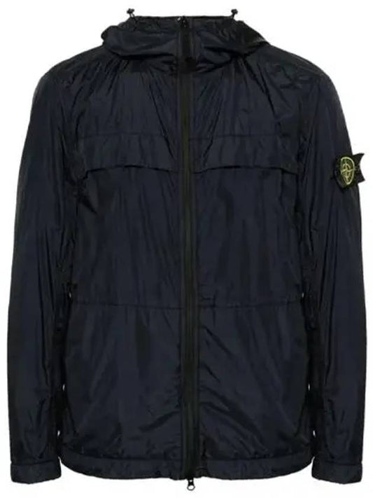 Garment Dyed Crinkle Reps R-Nylon Jacket Navy - STONE ISLAND - BALAAN 2