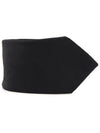 100 Silk Black Slim UNIFORM Tie - GIVENCHY - BALAAN 1