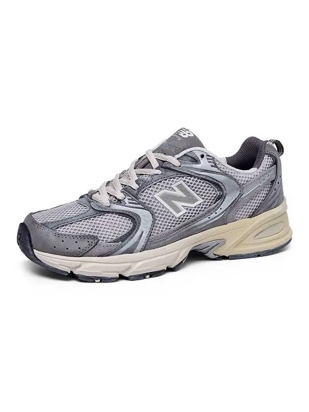 530 Premium Vintage Low Top Sneakers Grey - NEW BALANCE - BALAAN 6