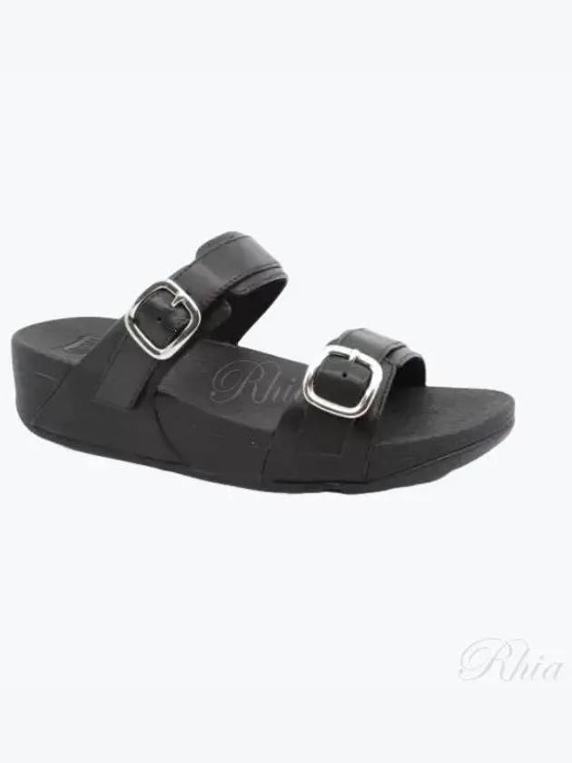 Lulu Leather Slippers Black - FITFLOP - BALAAN 2