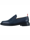 Classic Leather Penny Loafers Blue - THOM BROWNE - BALAAN 4