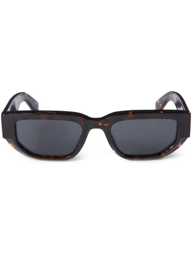 tortoiseshell effect sunglasses OERI115S24PLA0016007 - OFF WHITE - BALAAN 1