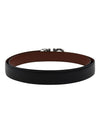 Reversible Gancini Leather Belt Black Brown - SALVATORE FERRAGAMO - BALAAN 3