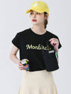 Artwork loose fit sleeveless t-shirt BLACK - MONBIRDIE GOLF - BALAAN 8