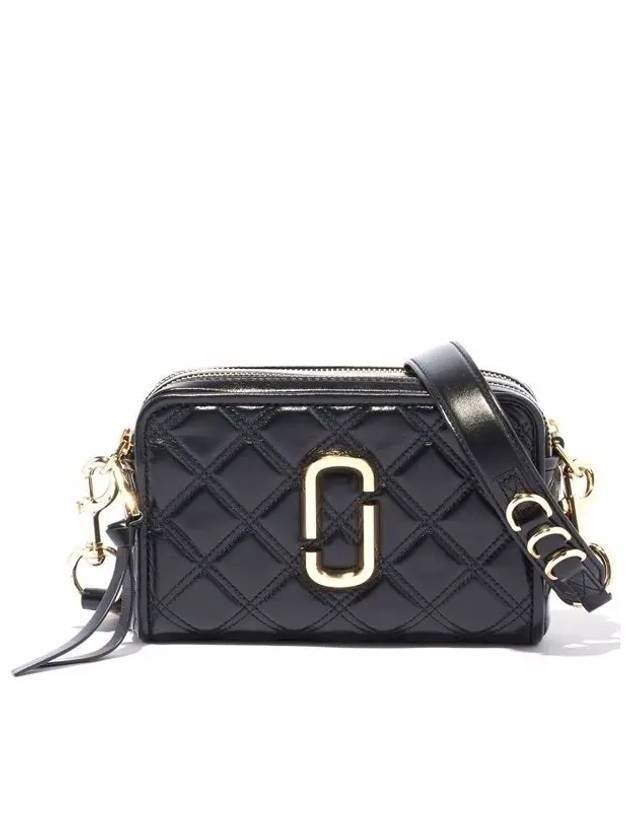 Softshot 21 Quilted Cross Bag Black - MARC JACOBS - BALAAN 1