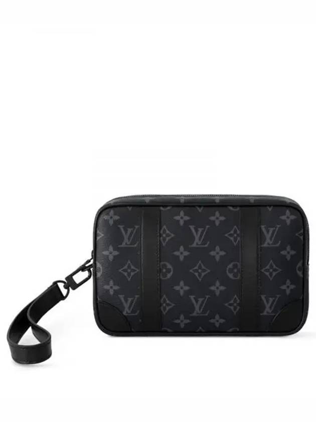 Pochette Kasai Monogram Eclipse Pouch Bag Black - LOUIS VUITTON - BALAAN 2