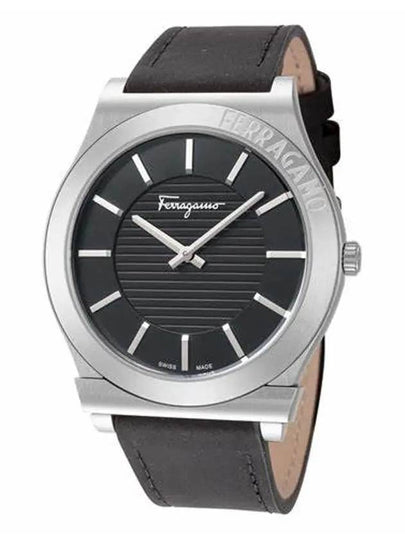 Gancini 40 mm Quartz Watch Black - SALVATORE FERRAGAMO - BALAAN 2