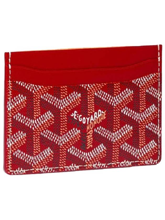 Saint-Sulpice card wallet red - GOYARD - BALAAN 1