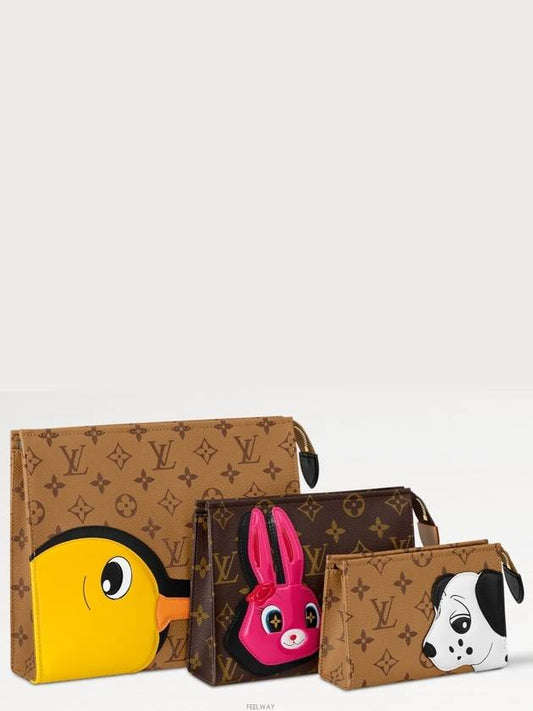 M11254 NEW Trio Toilet Pouch - LOUIS VUITTON - BALAAN 1