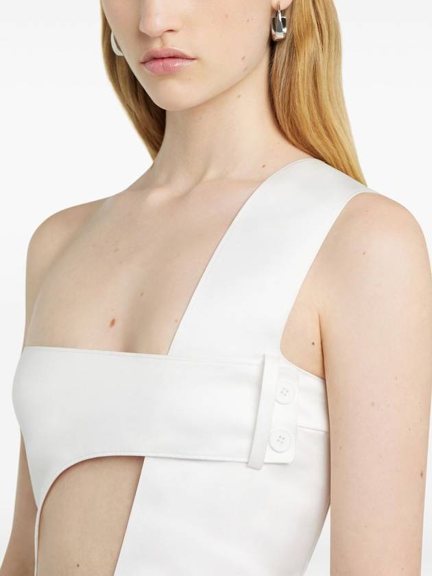 cut-out satin dress - COURREGES - BALAAN 6