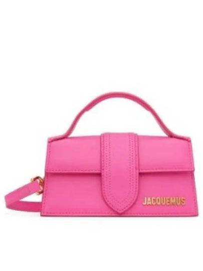 Le Bambino Small Flap Shoulder Bag Neon Pink - JACQUEMUS - BALAAN 2