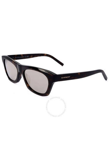 Givenchy Grey Mirror Square Men's Sunglasses GV40026U 52C 55 - GIVENCHY - BALAAN 1