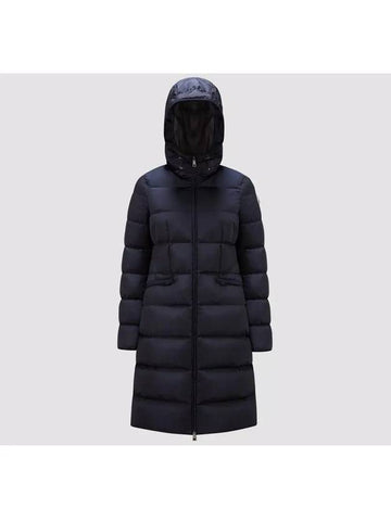 1C00042 539ZD 778 AVOCETTE Hooded Navy Long Down Padding - MONCLER - BALAAN 1