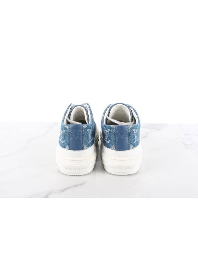 LV Denim Stella Sneakers 35 5 225 - LOUIS VUITTON - BALAAN 3