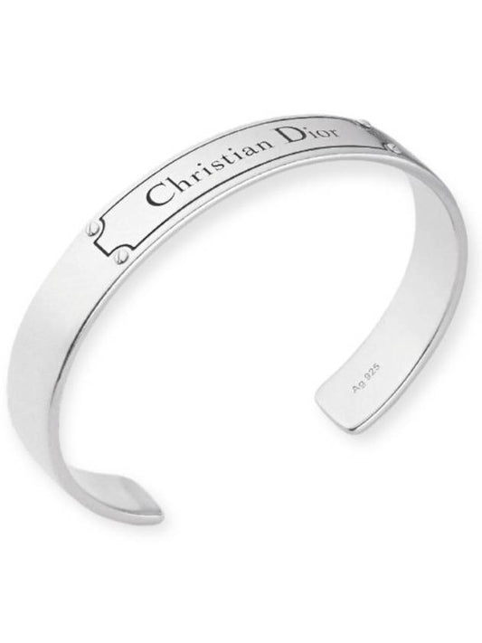 Bangle Bracelet Silver B2537HOMST D990 - DIOR - BALAAN 2