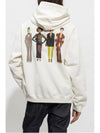 Logo Cotton Hoodie Off White - GUCCI - BALAAN 5