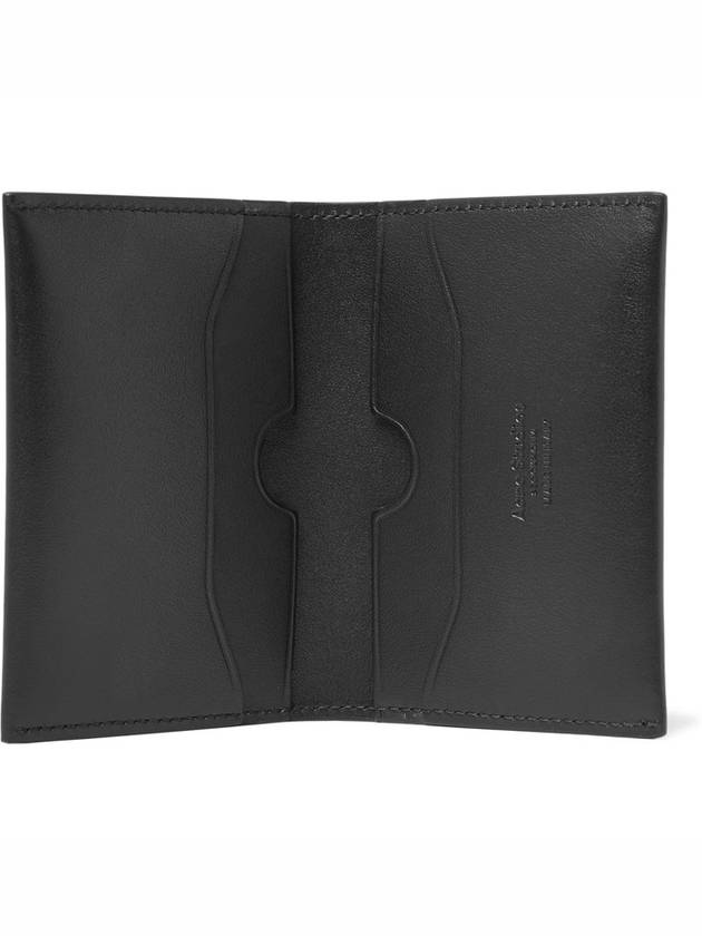 Logo Bifold Card Wallet Black - ACNE STUDIOS - BALAAN 5