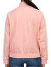 Logo Zip-Up Jacket Baby Pink - SPORTY & RICH - BALAAN 7